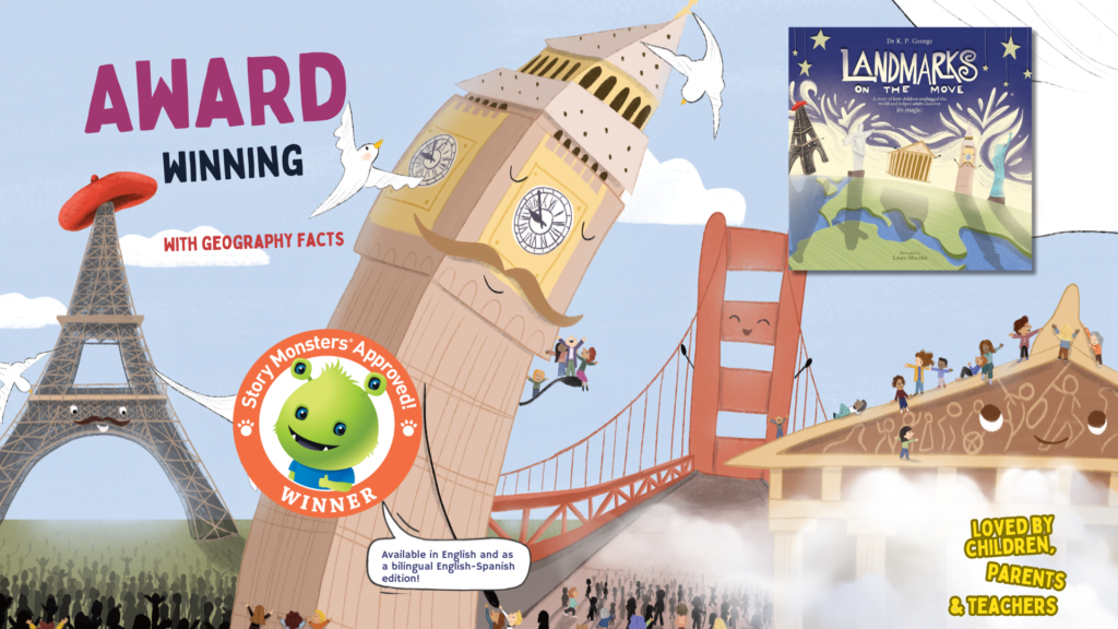 Landmarks on the Move – Award-Winning Children's Book in English & Spanish